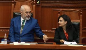 Edi Rama dhe Elisa Spiropali